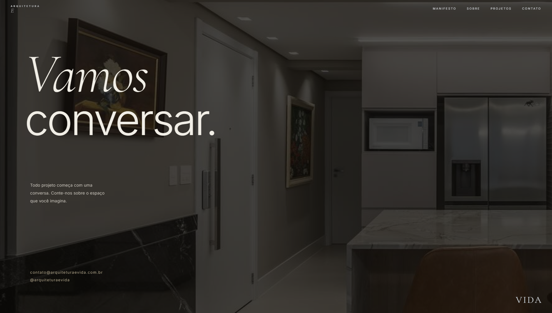Arquitetura e Vida — Contato
