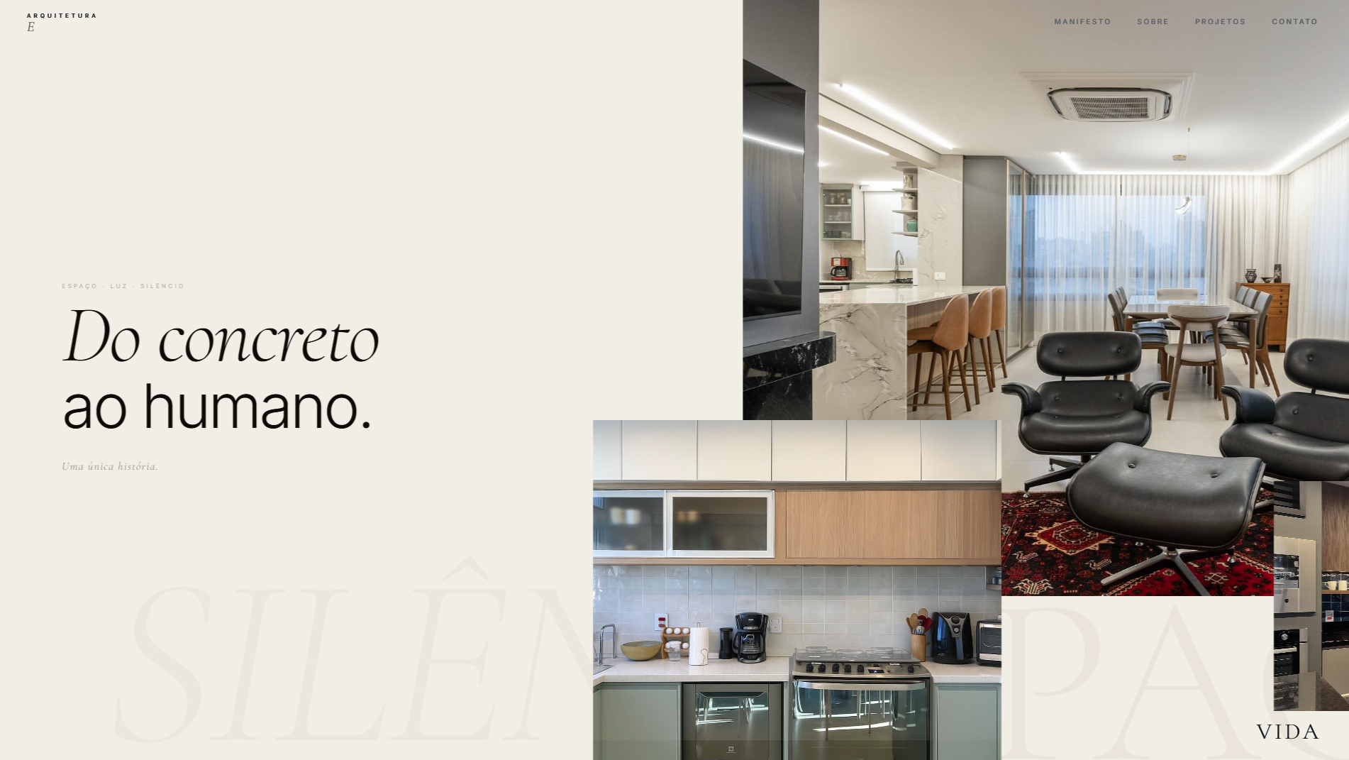 Arquitetura e Vida — Home 2