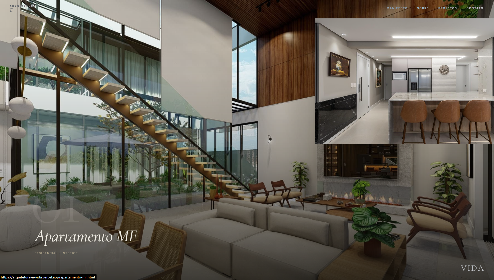 Arquitetura e Vida — Home 4