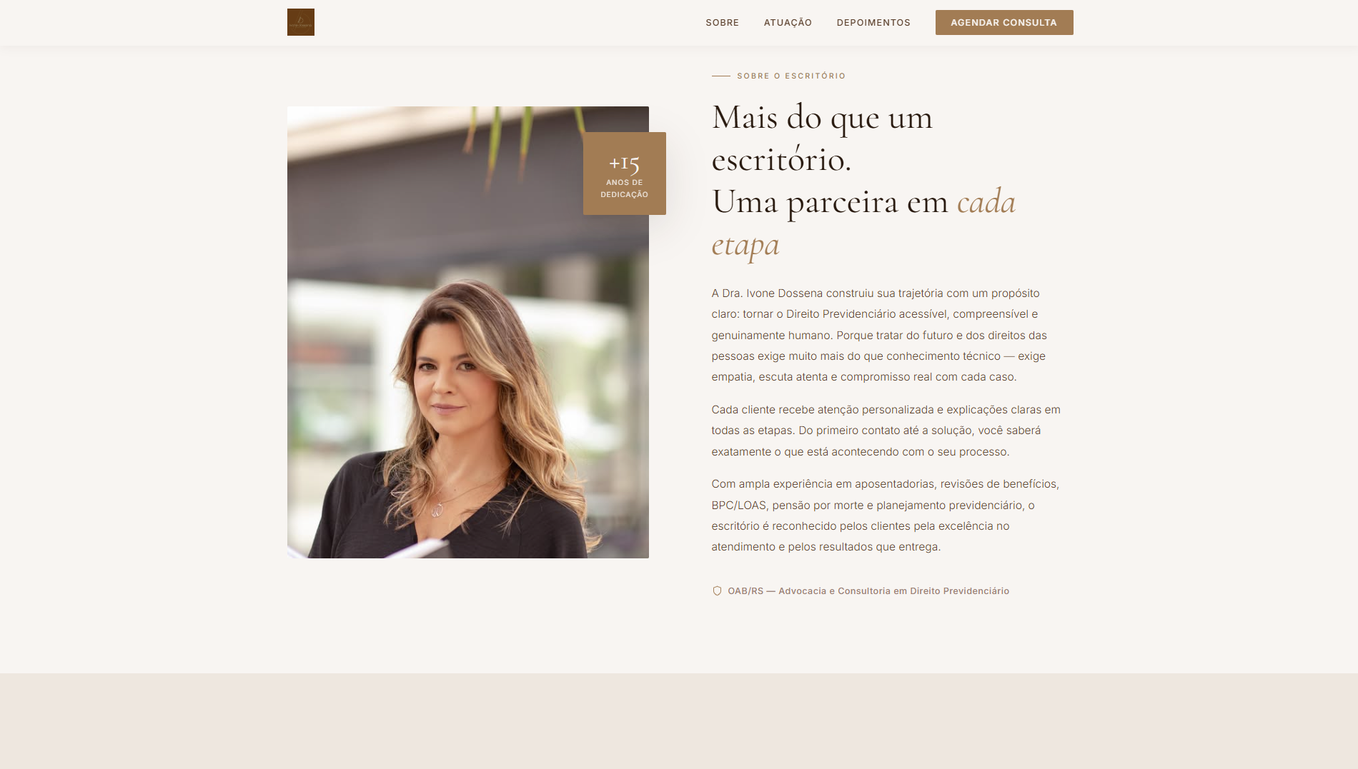 Ivone Dossena — Sobre